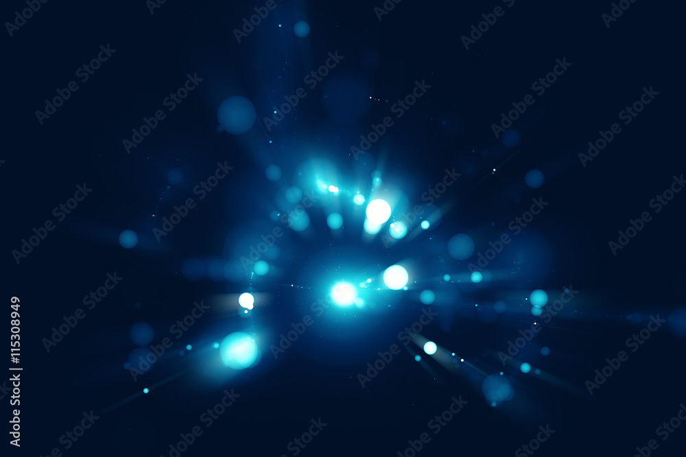 Canvas Prints abstract blurry bokeh background
