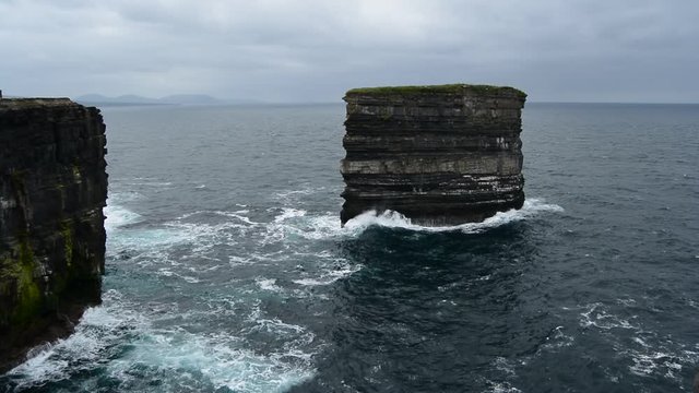 Dun Briste, Downpatrick Head, Ballycastle, Mayo, Connacht, Ireland