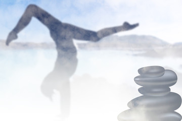 Yoga Girl Background