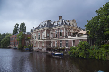 Fototapeta na wymiar Herenhuis Amsterdam The Netherlands 02-07-2016