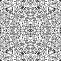 Abstract vector decorative ethnic seamless pattern