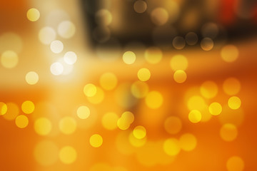 Blurred abstract background of Background bokeh
