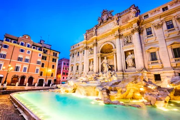 Fototapete Rom, Italien - Trevi-Brunnen © ecstk22