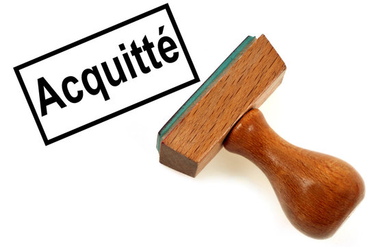 Tampon acquitté