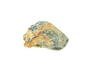 Natural stone on white background