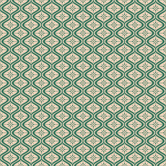 seamless christmas pattern in vintage style