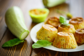 vegetable muffins with zucchini