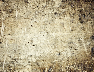 Brown grungy wall