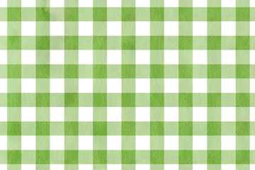 Green checked texture.