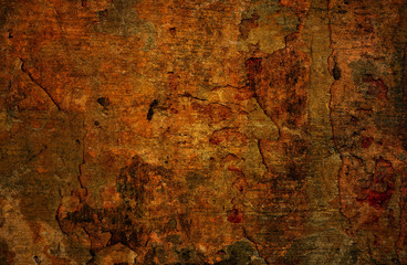 Brown grungy wall