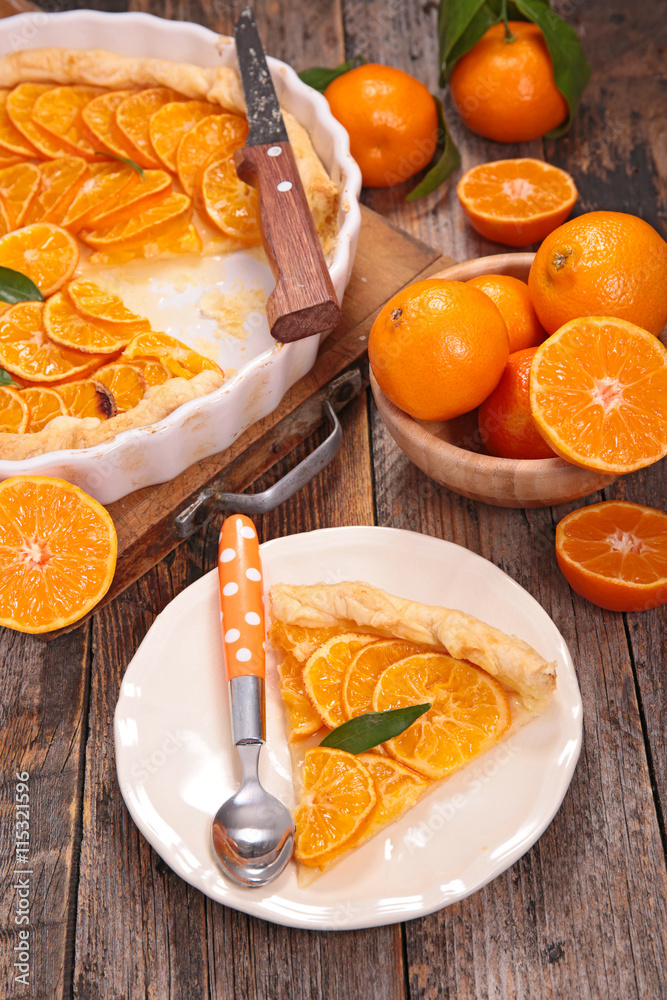 Poster clementine tart