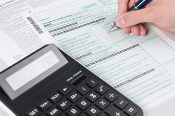 Steuererkl&auml;rung ausf&uuml;llen