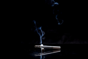 cigarette and smoke