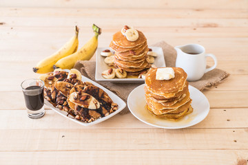 mixed pancake menu