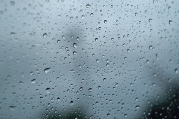 Water Drops Rain Drops on the glass backgrounds