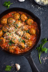 beef meatballs with tomato sauce