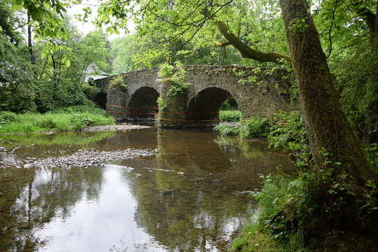 Br&uuml;cke &uuml;ber die Nister an der Abtei Marienstatt