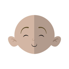 Baby concept represented by boy cartoon icon. Isolated and flat illustration 