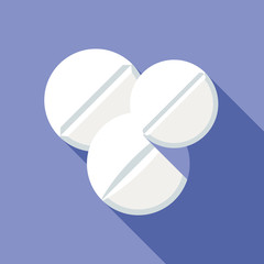 Medical Pills Flat Icon