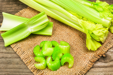 fresh chopped celery
