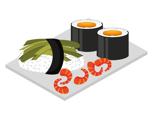 japanese food  isolated icon design
