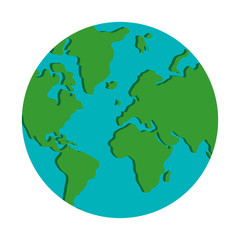 world map globe earth icon