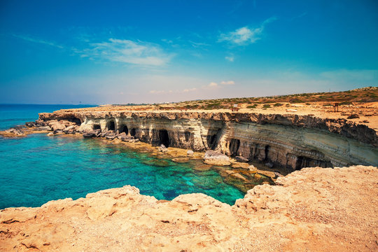 Igneous rocky sea coast