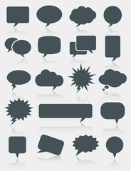 Speech Bubble Icons
