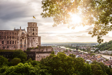 Heidelberg Castle - obrazy, fototapety, plakaty