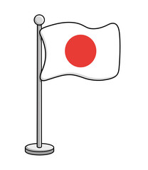 Japan flag.
