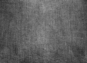 Fototapeta na wymiar Texture of black jeans textile