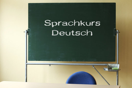 Sprachkurs Deutsch,Tafel