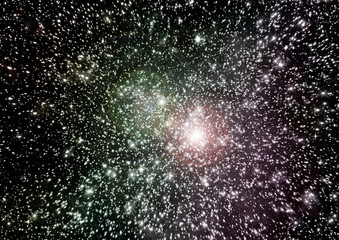 galaxy in a free space