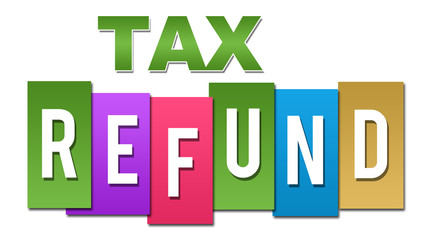 Tax Refund Professional Colorful 