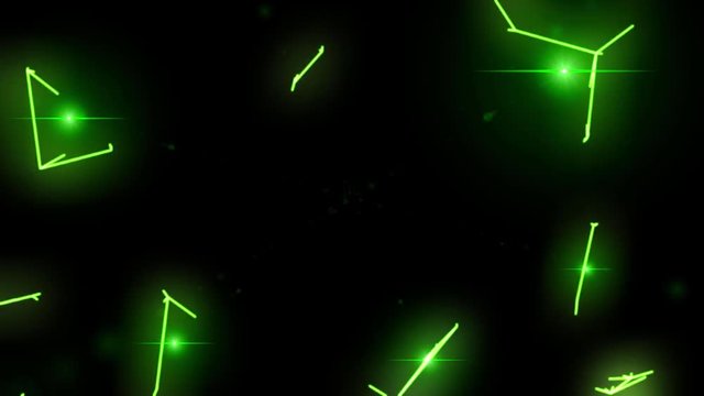 Electrical arcs neon lightning retro future vr voltage glow vector tron loop 4k
