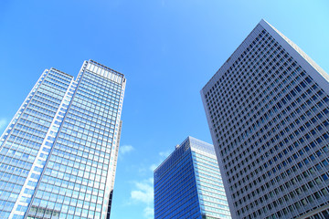 Fototapeta na wymiar Tokyo skyscrapers