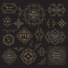 Vintage Decorations Design Elements