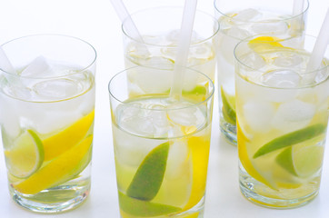 lemonade in glass