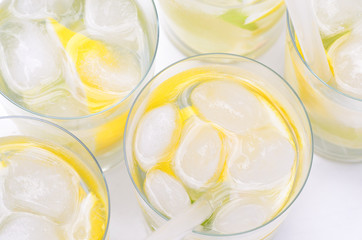 lemonade in glass