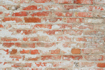 Brick texture with scratches and cracks