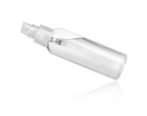 spray bottle isolated on white background