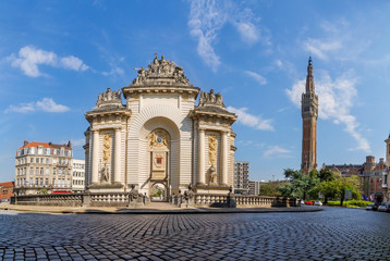 Porte de Paris in Lille France