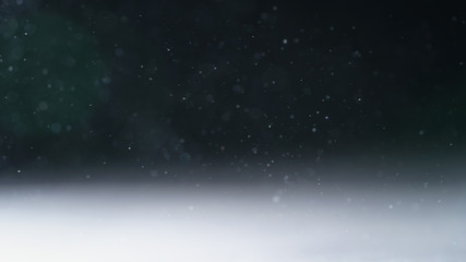 real backlit dust particles with real lens flare