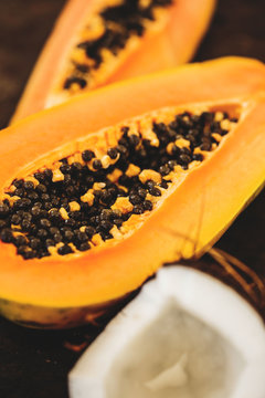 Fruits. Ingredients por a Tropical Cocktail