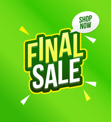 Final Sale badges for Labels, discounts, Stickers, Banners, Tags, Web Stickers, New offer. Vector sales illustration 5