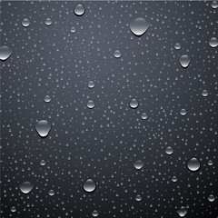 Background with water drops.
