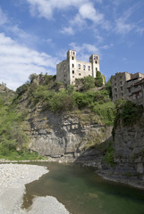 Fototapeta na wymiar Castle of Doria. Dolceacqua, Province of Imperia, Italy