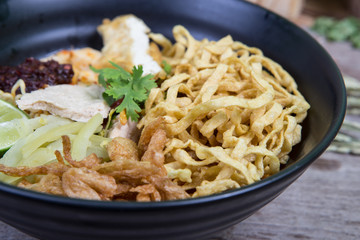 khao soi , curry noodles , thai food