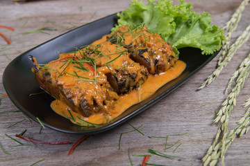 fried fish with chilli sauce (Vegetarian for good health )