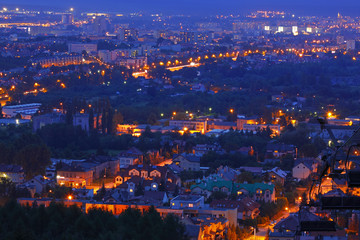 Cityscape at night